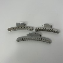 Vintage Aluminum Metal Hair Clips Lot of 3 Mervin Wave, Goody, and Tip Top - £11.22 GBP
