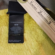 The North Face FT147 Women's Lime Yellow Long Sleeve Fleece Full Zip Jacket Sz M image 4