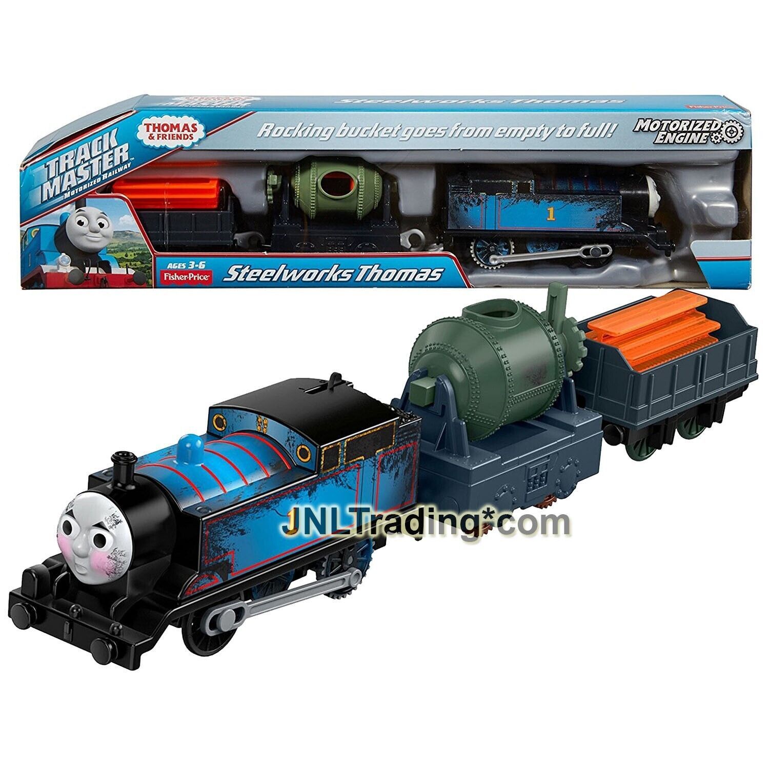 Year 2017 Thomas & Friends Trackmaster Motorized Train Set - STEELWORKS ...