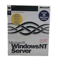 Microsoft Windows NT 4.0 Server Enterprise Edition w CDROM &amp; KEY - $93.50