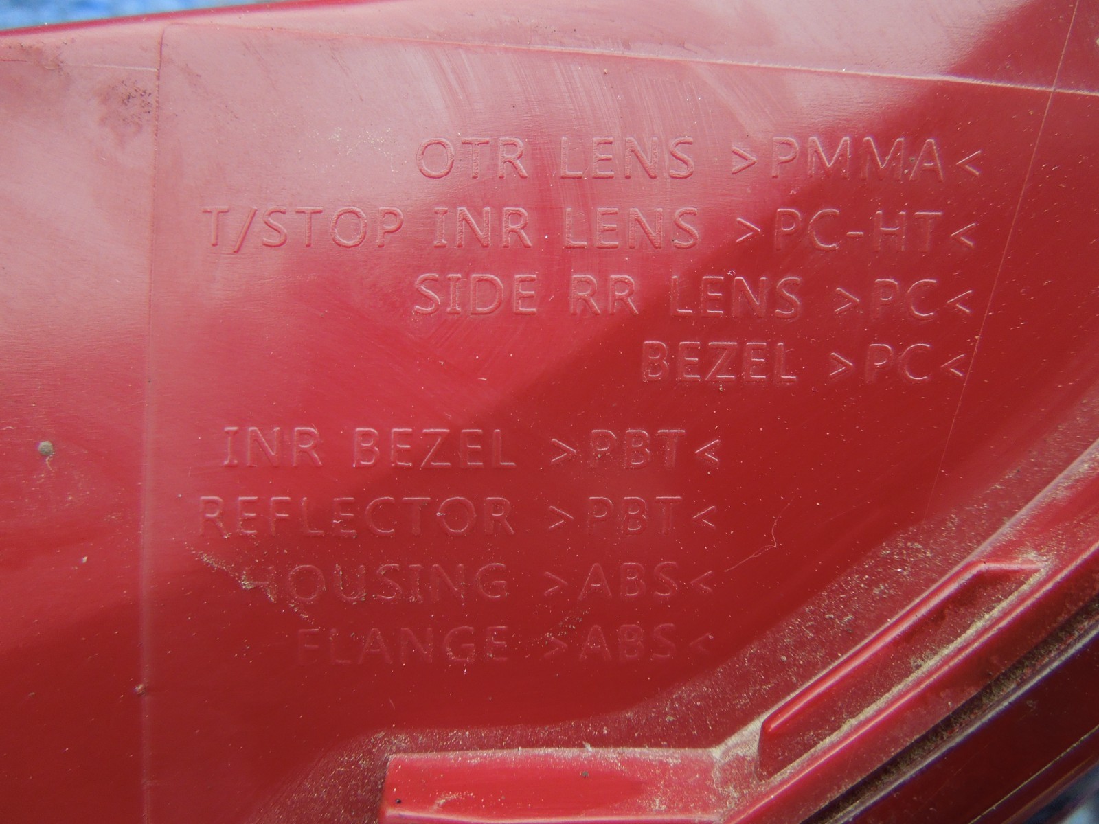2019 Hyundai Santa Fe left driver side taillight assembly OEM rear light LH Item image 7