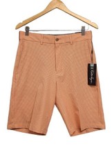 Walter Hagen Golf Shorts Mens 30 Light Apricot Seersucker Perfect 11 Collection - £15.81 GBP