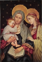 Saint Anne, Grandmother of the Church - $12.00+