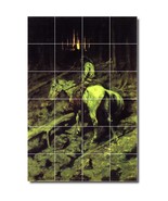 Frederic Remington Native Americans Painting Ceramic Tile Mural BTZ07319 - $240.00+