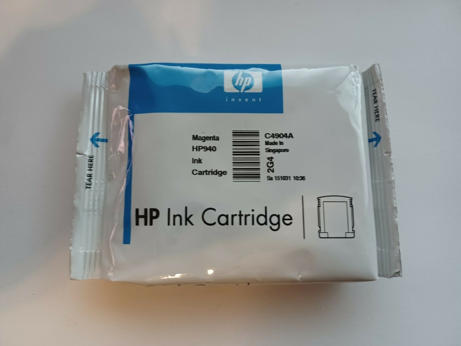 NEW HP 940 Ink Cartridge Genuine c4904a Magenta - $2.97