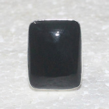 925 Sterling Silver Black Onyx Ring Handmade Jewelry Birthstone Ring - £36.65 GBP