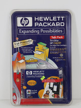 Hewlett Packard Twin Pack of Tri-Color Inkjet Print Cartridges New in Sealed Box - £7.29 GBP
