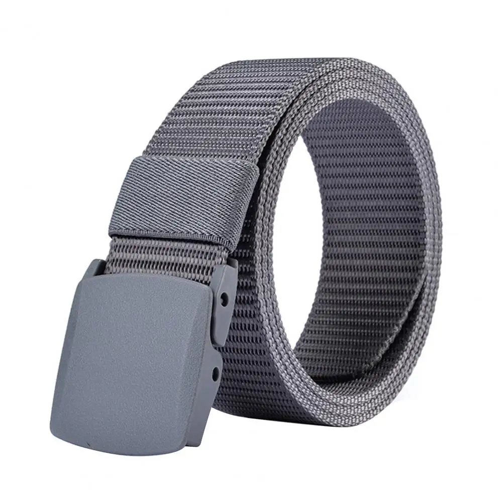 Sporting 125cm Men Belt Adjustable Exquisite Buckle Men Lightweight All Match Ap - £23.82 GBP