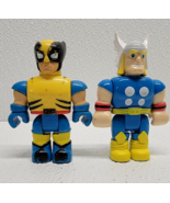 Mega Bloks Marvel Figures Thor Wolverine Avenger Vintage Toys - $12.30 CAD