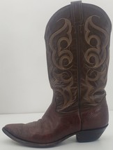 Nocona Cowboy Western Boots Mens Size 10 Brown - £133.01 GBP