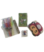 Super Mario Bros PARTY FAVORS Goodie Loot Bags For 12 Masks Bracelets St... - €25,49 EUR