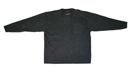 Vintage Y2K FUBU Wool Blend Sweater Pullover Mens XL Grey Rap Hip Hop NWT  - $55.22 CAD