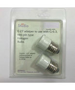 Photo Studio Lighting Adapters RPS E-27 Ceramic Set of 2  - £19.92 GBP