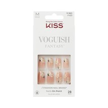 KISS Voguish Fantasy, Press On Nails, Nail glue included, &#39;Rainy Night&#39;,... - $12.75