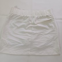 Columbia AK1443 Women's White Elastic Waist Stretch Mini Skort Size XS image 11
