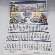 Kennywood Amusement Park Calendar 2007 Rollercoaster Pittsburgh Pennsylv... - £37.66 GBP