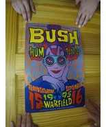 Bush Affiche Fillmore Hum Toadies Femme Avec Lunettes Septembre 15 16 1995 - $184.62 CAD