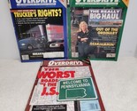 OVERDRIVE 1992 Magazines For The American Truckers Drivers March April N... - $45.53
