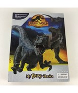 Jurassic World Dominion My Busy Books Storybook PVC Figures Playmat New ... - $52.73 CAD