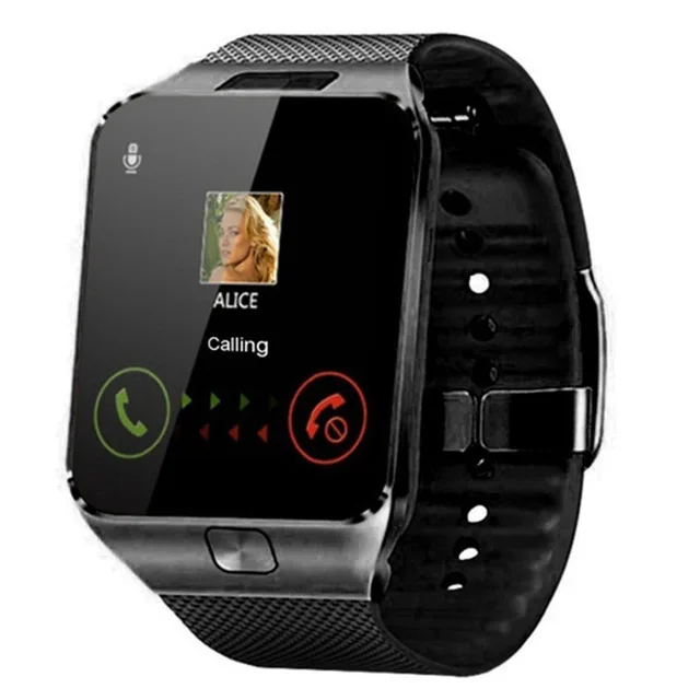 2G Sim Card Men Smart Watch TF Card Full Touch Phone Watch Bluetooth Cam... - $29.83