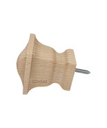 Square curtain rod finial | wooden curtain brackets | curtain poles - $5.00