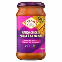 2 Jars of Patak&#39;s Mango Chicken Cooking Sauce 400ml Each - Free Shipping - £27.39 GBP