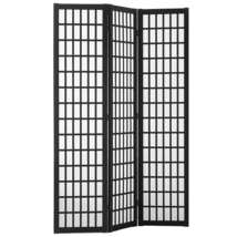 VEVOR 3 Panel Japanese Room Divider Wood Folding Privacy Screen Home Bed... - $71.99