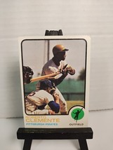 1973 Topps #50 Roberto Clemente Pittsburgh Pirates Baseball Card - Ships... - £22.30 GBP