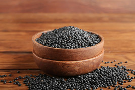 100 Black Lentil Bush Lens Culinaris Vegetable Legume Sprouts Seeds - £6.44 GBP