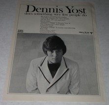 Dennis Yost Classics IV Cash Box Magazine Photo Ad Vintage 1970 Funniest... - $19.99