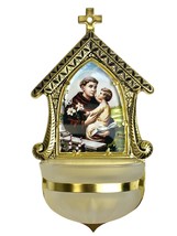 Holy Water Font - Optional picture/St. Anthony or other images - £17.65 GBP