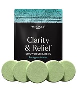 Aromatherapy Shower Steamers - 15 Tablets Eucalyptus and Mint Shower Bombs - £7.78 GBP