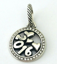 Brighton 2016 Charm, JC2152, Silver Finish, New - $14.25