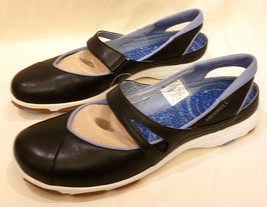 Merrell Comfort Shoes with Reflexology Massaging Insoles Sz-9 Black - £39.22 GBP