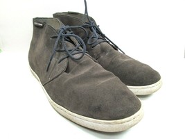 Cole Haan Gray Suede Ankle Boots Mens Size US 10.5 M - £25.95 GBP