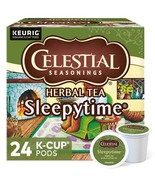 CELESTIAL SEASONINGS SLEEPYTIME HERBAL TEA KCUPS 24CT - $23.68 CAD