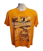 Miami University Hurricanes Adult Medium Orange TShirt - $19.80