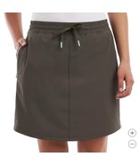 Elle Sport Womens Skort Green Inner Shorts Pockets Drawstring Lightweigh... - $751.73 MXN