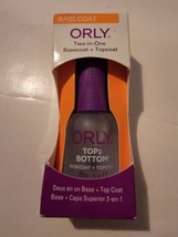 Orly Top 2 Bottom Two-in-One Base Coat + Top Coat 0.5 oz New and. Sealed - $23.96