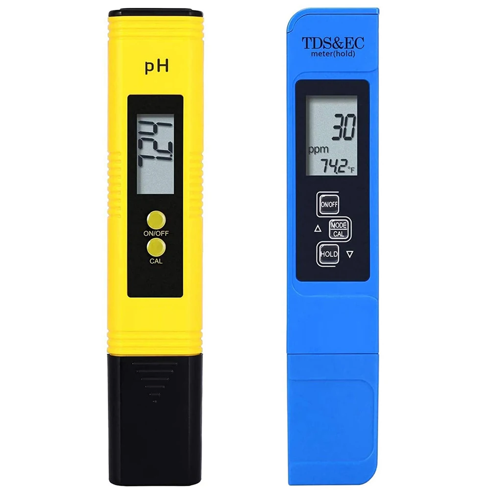 High Accuracy TDS Meter Digital Water Tester Digital 0-14 PH Meter Tester 0-9990 - £181.05 GBP
