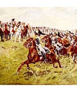Friedland 1807 Napoleonic Wars 1902 Color Plate Art Emerson History Prin... - $41.01 CAD