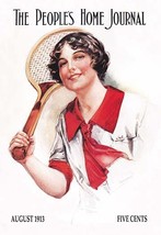 The People&#39;s Home Journal: Tennis 20 x 30 Poster - £20.57 GBP