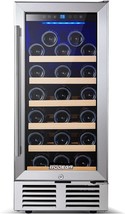 15 Inch Wine Cooler Under Counter, 31 Bottle Mini Fridge Wine Cooler Refrigerato - £432.63 GBP