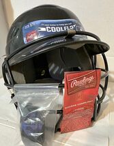 Rawlings Baseball Softball Batting Helmet Coolflo CFBH OSFA Black - $19.79