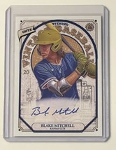 Blake Mitchell RC* Auto Onyx Vintage Extended Baseball Blue Ink MLB KC Baseball* - £14.64 GBP