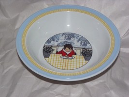 2007 Metropolitan Museum of Art Bowl w Child and Transferware Like Scene MMA 7&quot; - £17.22 GBP