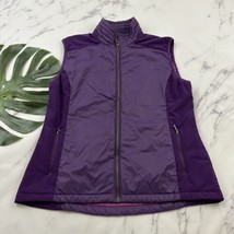 Kuhl Womens Projekt Firefly Vest Size Xl Dark Purple Full Zip Puffer Ins... - $35.63