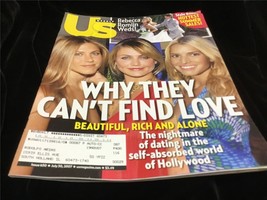 Us Weekly Magazine July 30, 2007 Why They Can&#39;t Find Love, Rebecca Romijn - £7.84 GBP