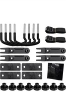 Universal U-Bolts Roof Rack Bracket Kits Roof Box Car Van Mounting Fitti... - $12.86