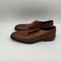 Cole Haan Wholecut Oxford British Tan Leather Shoes size 9 M - NO LACE - £27.69 GBP
